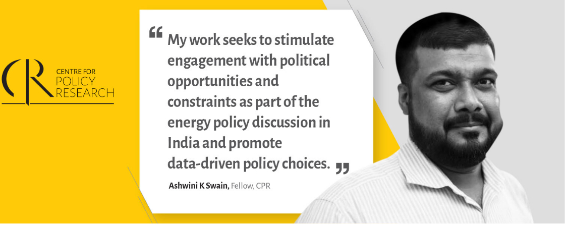 CPR Faculty Speak: Ashwini K Swain